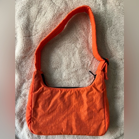 NWT BAGGU Mini Nylon Shoulder Bag Nasturtium - Picture 3 of 12
